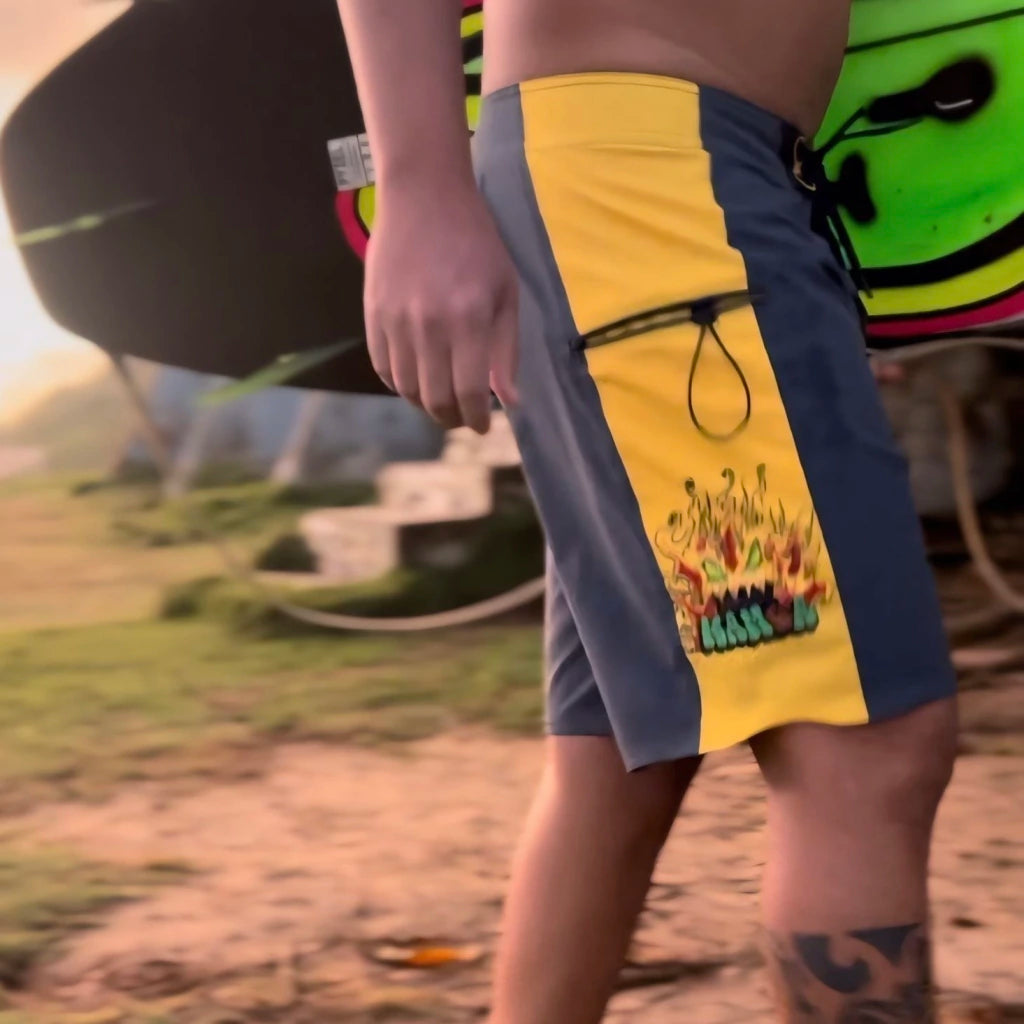 BOARDSHORT KAMOA SUN DROP 1 GRAFITE