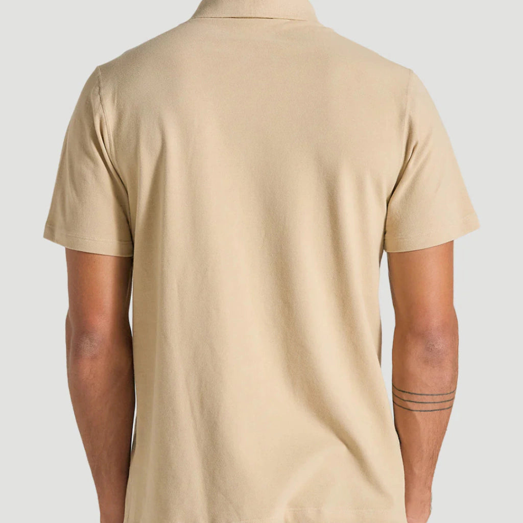 Camisa Gola Polo Bege Hurley Weekend