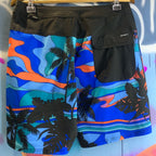 BOARDSHORT AGUA RIP CURL MIRAGE MASON BARRE BLACK/BLUE