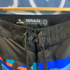 BOARDSHORT AGUA RIP CURL MIRAGE MASON BARRE BLACK/BLUE