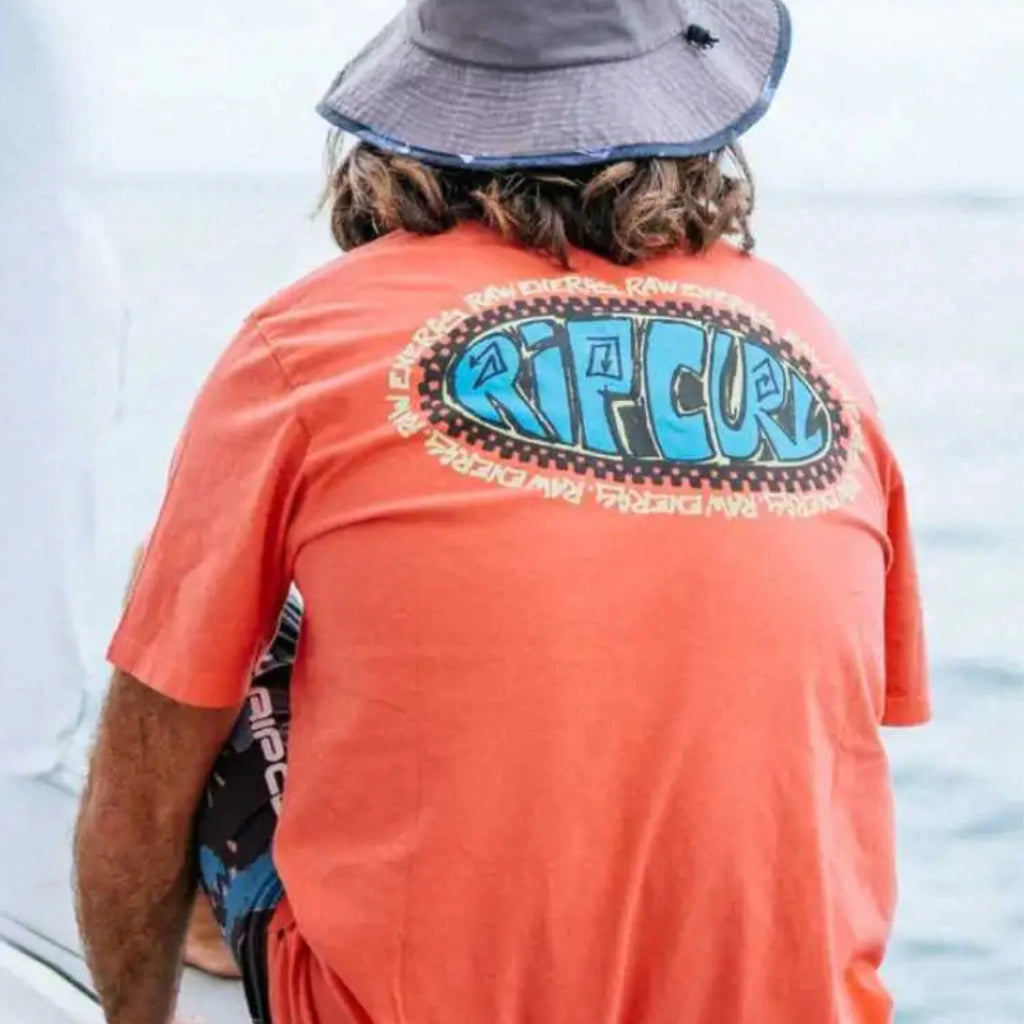 Camiseta Rip Curl Oval GM Rose