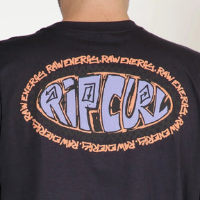 Camiseta Rip Curl Oval GM Washed Black