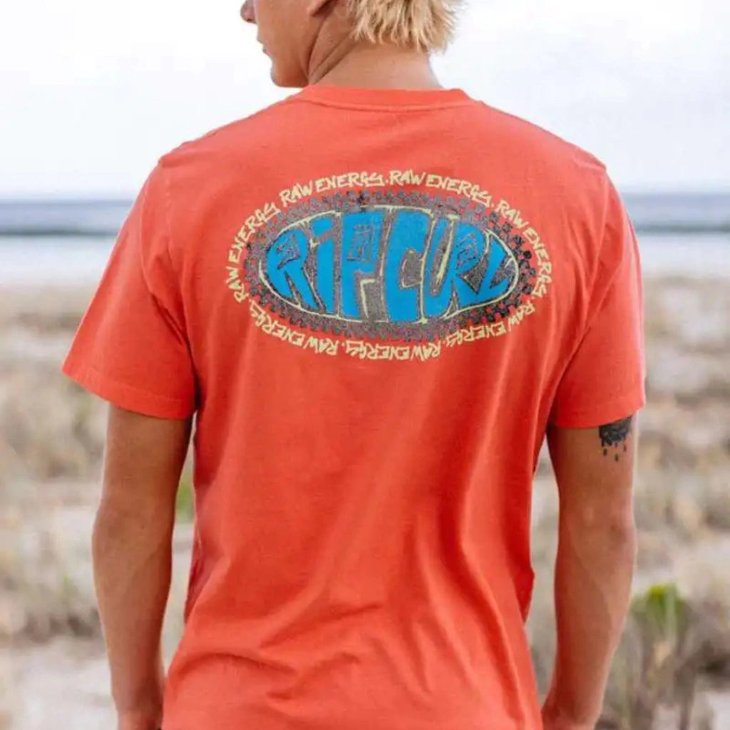 Camiseta Rip Curl Oval GM Rose