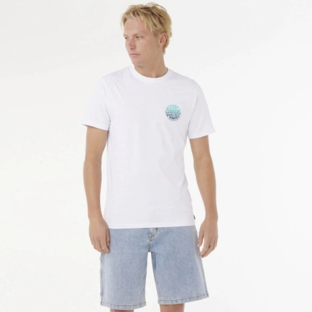 Camiseta Rip Curl Wettie Passage Icon White